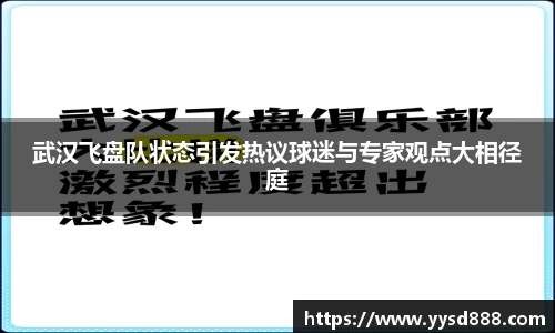 武汉飞盘队状态引发热议球迷与专家观点大相径庭
